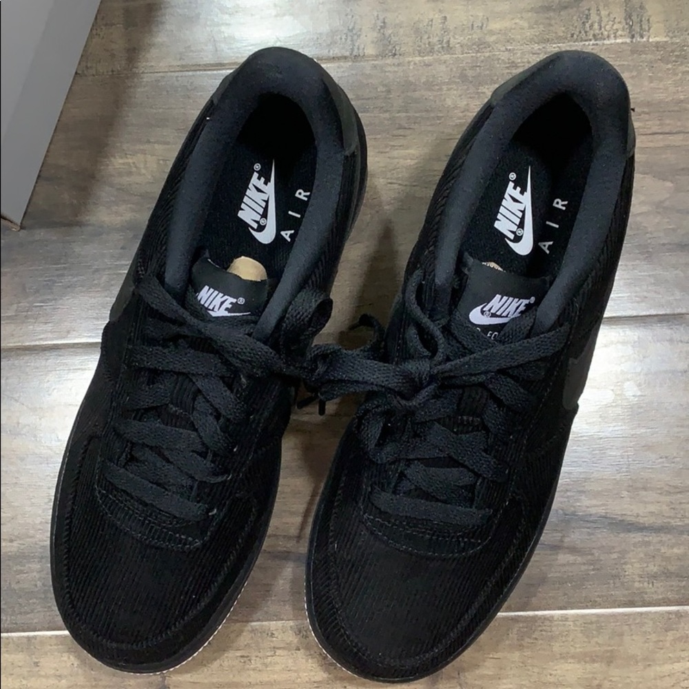 NIKE AIR FORCE 1 LV8 STYLE (GS) black/black-white - Picture 12 of 16